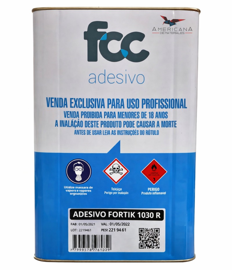 Adhesivo Fortik 1030 R - Americana de Materiales Insumos para calzado y marroquinería - Bucaramanga - Colombia