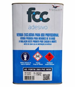 Adhesivo Fortik 2001 PVC WOB - Americana de Materiales - Insumos para calzado y marroquinería - Bucaramanga - Colombia